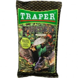 Прикормка Traper Sekret Feeder Marcepan 1кг (зеленый марципан)