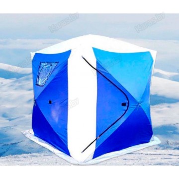 Палатка зимняя Traveltop Куб TH-1622A трехслойная (2.2x2.2x2.35 м)