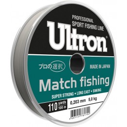 Леска монофильная Ultron Match fishing 100 м