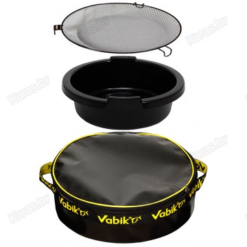 Комплект аксессуаров для прикормки Vabik (ведро ПВХ + таз + сито)
