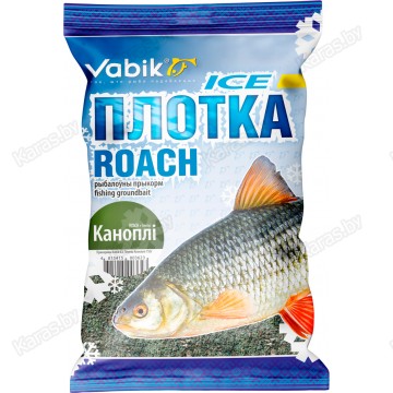 Прикормка зимняя Vabik Ice Плотва Конопля (зеленая) 750г Прикормка зимняя Vabik Ice Плотва Конопля (зеленая) 750г