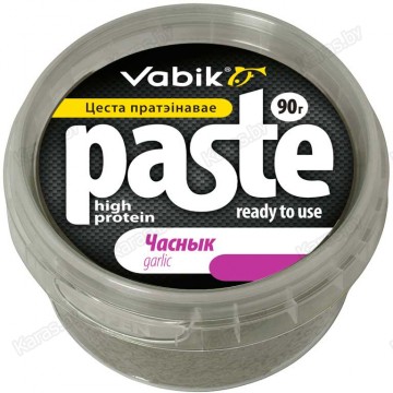 Приманка Vabik Paste тесто протеиновое Чеснок 90г 