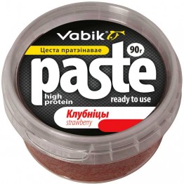 Приманка Vabik Paste тесто протеиновое Клубника 90г 