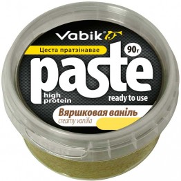 Приманка Vabik Paste тесто протеиновое Сливочная Ваниль 90г 