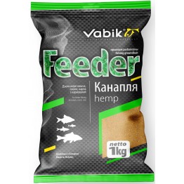 Прикормка Vabik Feeder Конопля (светлая) 1кг