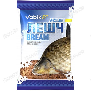 Прикормка зимняя Vabik Ice Лещ (жёлто-коричневая) 750г