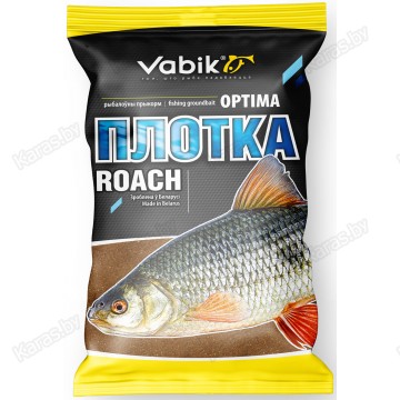 Прикормка Vabik Optima Плотва (коричневая) 1кг