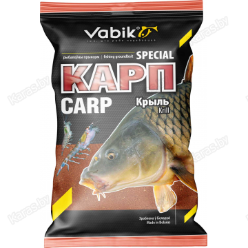 Прикормка Vabik Special Карп Криль (темно-красная) 1кг