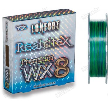 Леска плетёная YGK Real Dtex Premium WX8 150 м