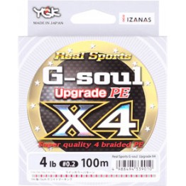 Леска плетёная YGK G-Soul Upgrade X4 200 м