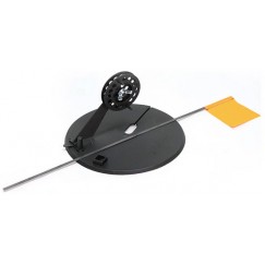 Жерлица зимняя Yaman с угловой стойкой на диске 210 мм (катушка 75 мм)