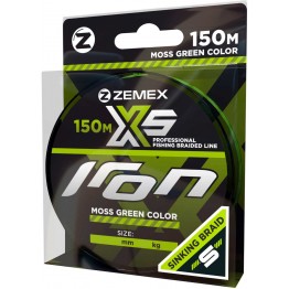 Леска плетёная Zemex Iron X5 Moss Green 150 м