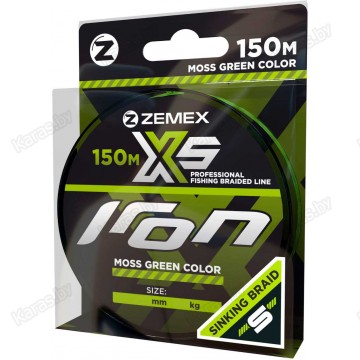 Леска плетёная Zemex Iron X5 Moss Green 150 м