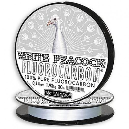 Леска монофильная Balsax White Peacock Fluorocarbon 30м