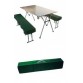 Набор мебели: стол алюминиевый со скамейками Tramp, TRF-018
