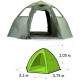 Летняя палатка-шатер Lotos Мансарда