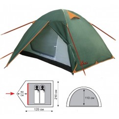 Туристическая палатка TOTEM Trek