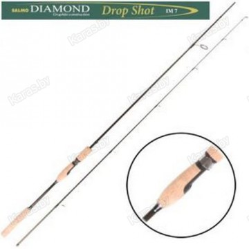 Спиннинг SALMO DIAMOND DROP SHOT 2.1м, углеволокно, тест 10-28