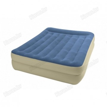 Надувная кровать с насосом Intex 67714 Pillow Rest Raised Bed 203 x 152 x 47