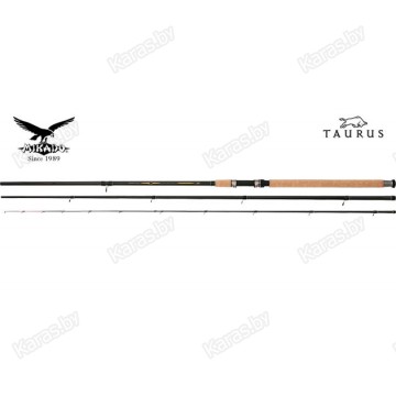 Удилище фидерное Mikado TAURUS LIGHT FEEDER 390, углеволокно,  3.90 м, тест: 95 гр , 257 г