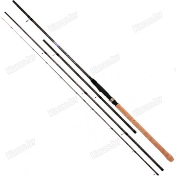Удилище Фидерное Mikado ULTRAVIOLET TWIN FEEDER 360/420, углеволокно,  3.6-4.2 м, тест: 110 гр , 290 г
