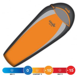 Спальный мешок NORFIN LIGHT 200 Orange (0°С)