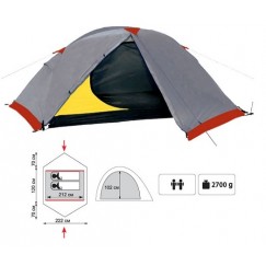 Экспедиционная 2-х местная палатка TRAMP Sarma