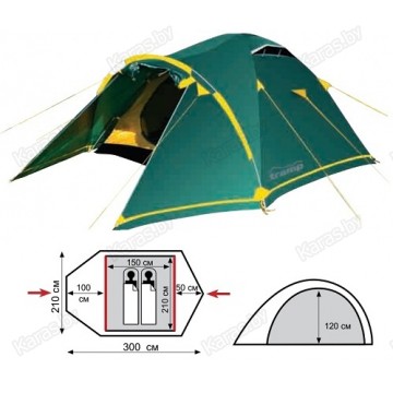 Туристическая палатка Tramp Stalker 2