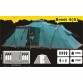 Кемпинговая двух-комнатная 4-х местная палатка TRAMP Brest 4