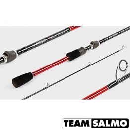 Спиннинг TEAM SALMO Vantage 2.13м, тест 5-14, carbon 40T, 111 гр