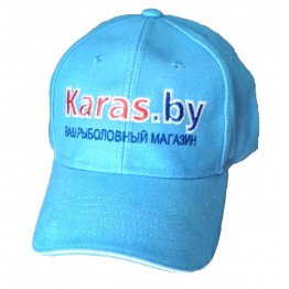 Бейсболка с логотипом Karas.by (голубая)
