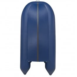 Надувная 3-местная ПВХ лодка Ривьера Компакт 3200 СК Комби (светло-серый/синий)