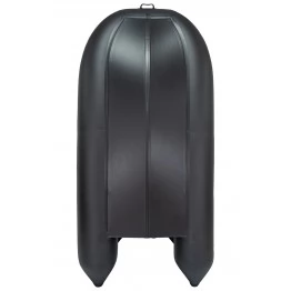 Надувная 3-местная ПВХ лодка Ривьера Компакт 3200 СК Комби (красно-черная)