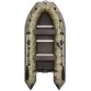 Надувная 4-местная ПВХ лодка Ривьера Компакт 3600 СК (камуфляж)