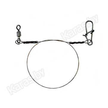 Стальной поводок AFW 1x7 Surfstand Standart Grade, тест: 5 кг, длина: 15 см (1 шт.)
