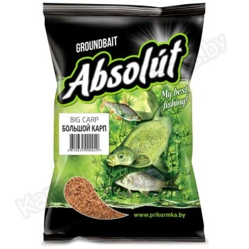 Прикормка Absolut Большой карп (светлая) 750 г