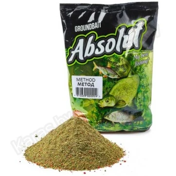 Прикормка Absolut Метод (зеленая) 750 г