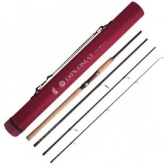 Спиннинг Abu Garcia Diplomat 804ML, углеволокно, штекерный, 2.43 м, тест: 10-25 г, 175 г