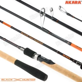 Спиннинг Akara Black Hunter 702 M, углеволокно, штекерный, 2.1 м, тест: 7-32 г, 142 г