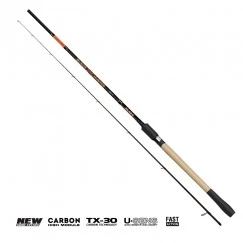 Спиннинг Akara Black Hunter 702 M, углеволокно, штекерный, 2.1 м, тест: 5-22 г, 136 г