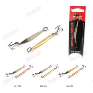 Блесна вертикальная зимняя Akara Ice Lures 5064 с тройником 5064-3/5-*** (3.5гр)