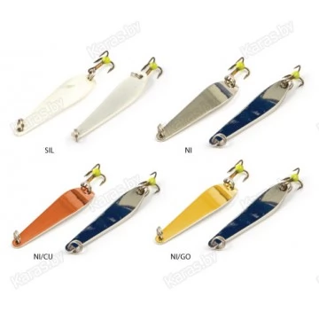 Блесна вертикальная зимняя Akara Ice 8 с тройником  A8-L** (15гр)