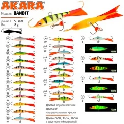 Балансир Akara Bandit 50, 8 г