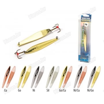 Блесна вертикальная зимняя  Akara Ice 3407 с тройником  BL-3407-9-** (9гр)