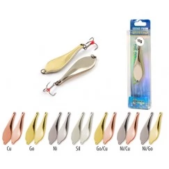 Блесна вертикальная зимняя  Akara Ice 3408 с тройником  BL-3408-10-** (10гр)