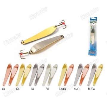 Блесна вертикальная зимняя  Akara Ice 3410 с тройником  BL-3410-15-** (15гр)