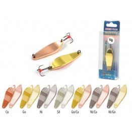 Блесна вертикальная зимняя Akara Ice 3423 с тройником  BL-3423-10-** (10гр)