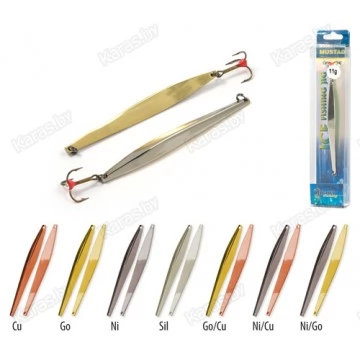 Блесна вертикальная зимняя Akara Ice 3424 с тройником BL-3424-11-** (11гр)