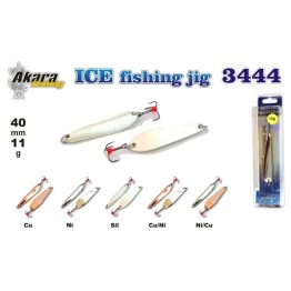 Блесна вертикальная зимняя Akara Ice 3444 с тройником BL-3444-11-** (11гр)