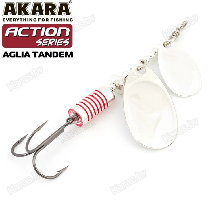 Блесна вращающаяся Akara Aglia Tandem 1/3 (8 г)